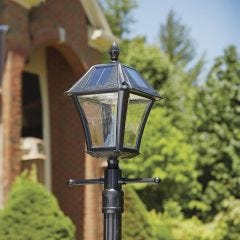 Bay Town II Outdoor Solar Lamp with Post