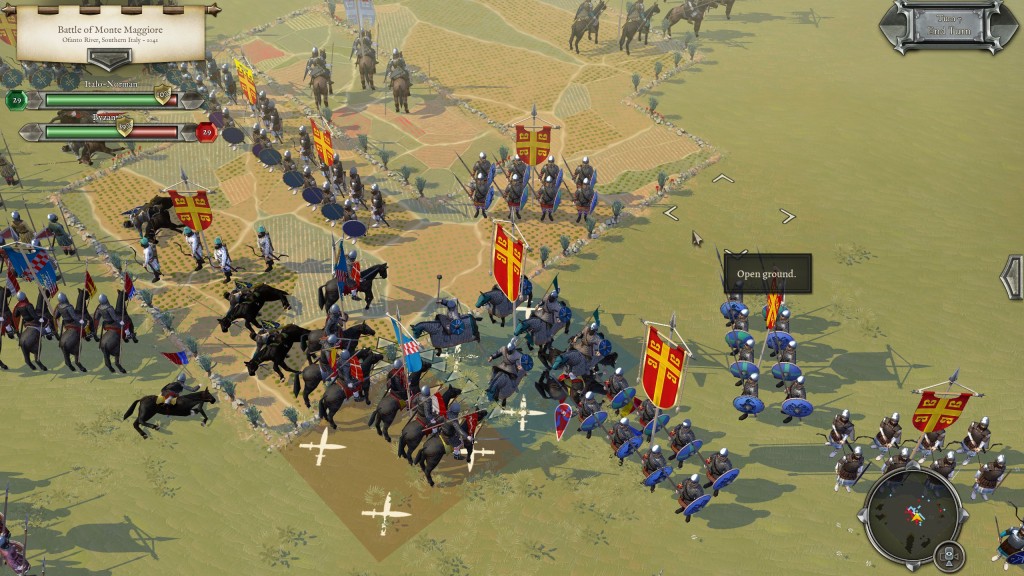 Field of Glory 2 Medieval Screenshot of a battle