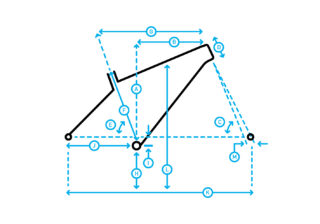 San Quentin 27.5" 1 geometry diagram