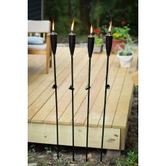 Outdoor Garden Torches (Set of 4)