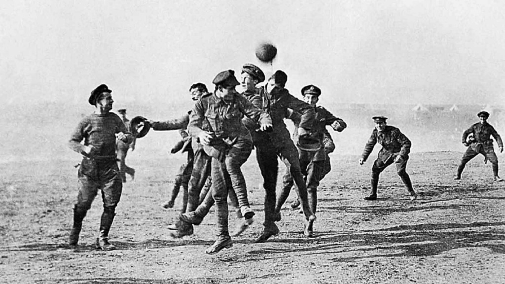 World War 1 picture of the Christmas Truce