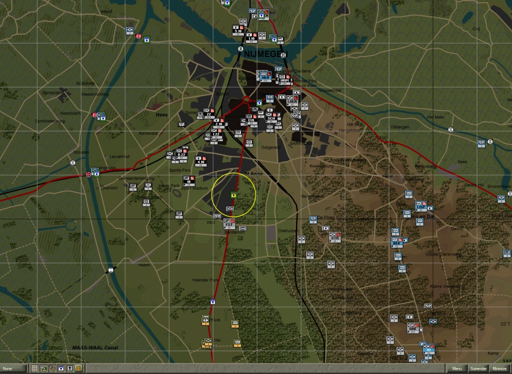 Commands Ops 2 Screenshot Battle Over The Nijmegen River World War 2 videogame