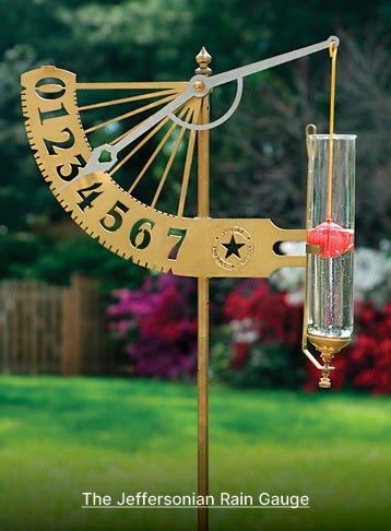 The Jeffersonian Rain Gauge