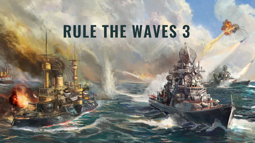 Rule The Waves 3 main image header of 2 ships