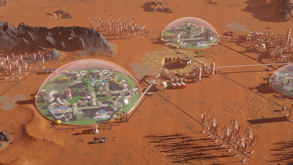 Screenshot of Mars Videogame Paradox