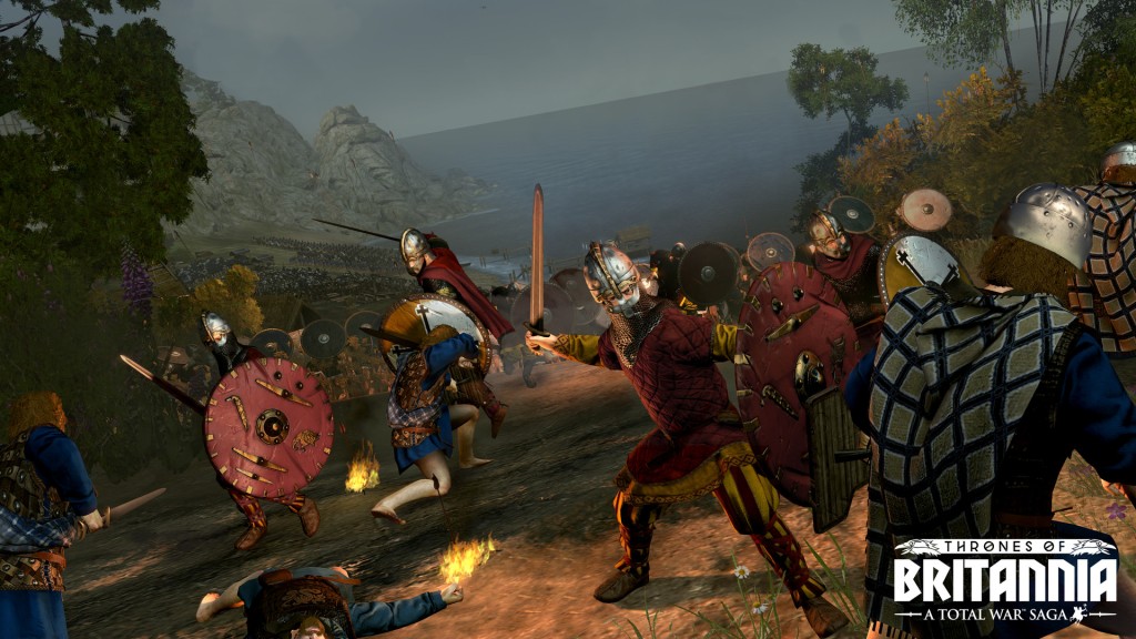 Total War Thrones of Britannia Screenshot of soldiers fighting