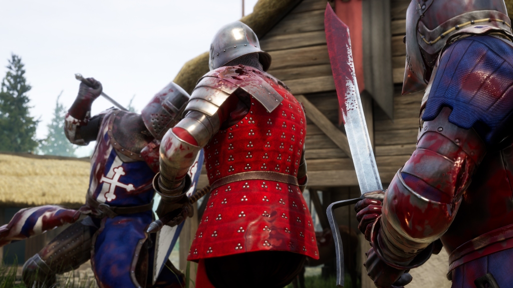 Mordhau Screenshot of soldiers in a sword fight