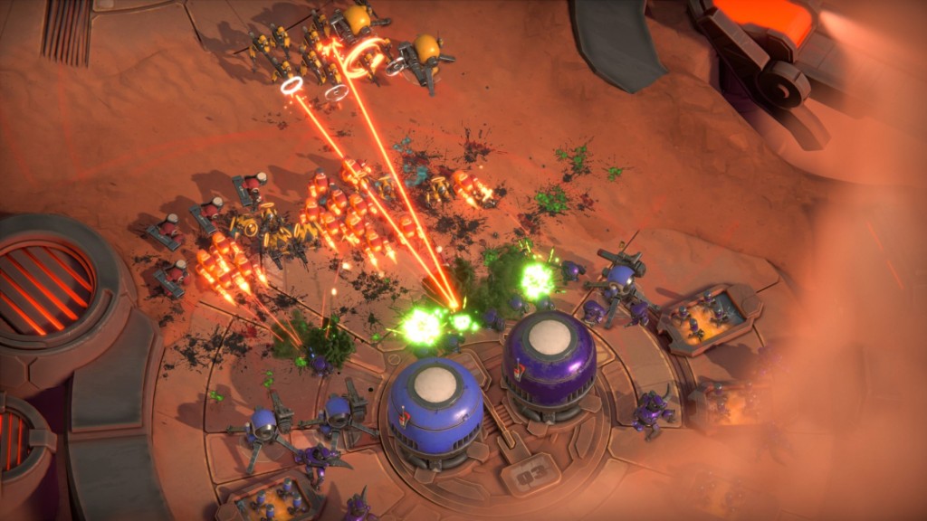 Steam Powered Battle Aces RTS Screenshot