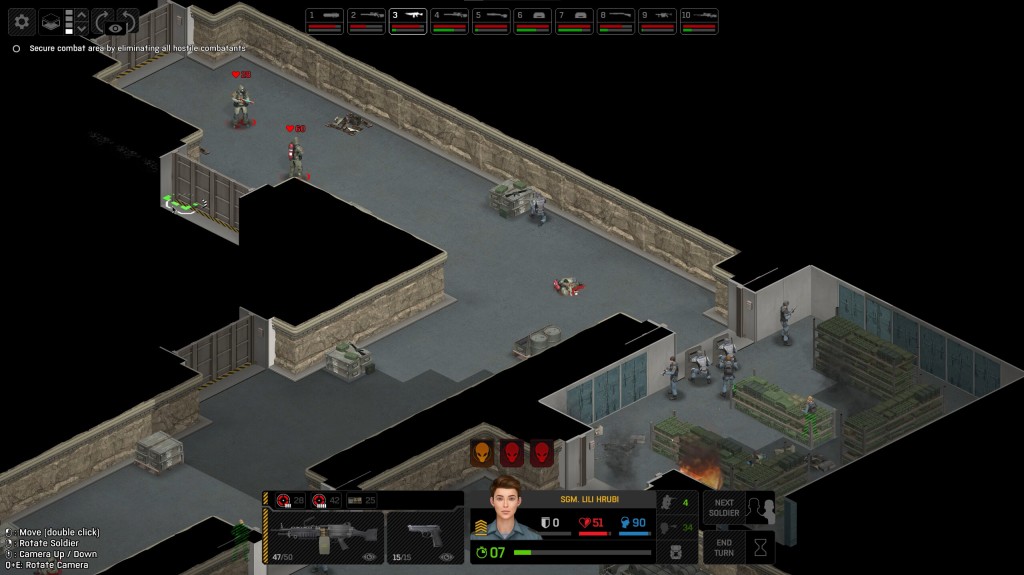 Xenonauts 2 screenshot of an alien base