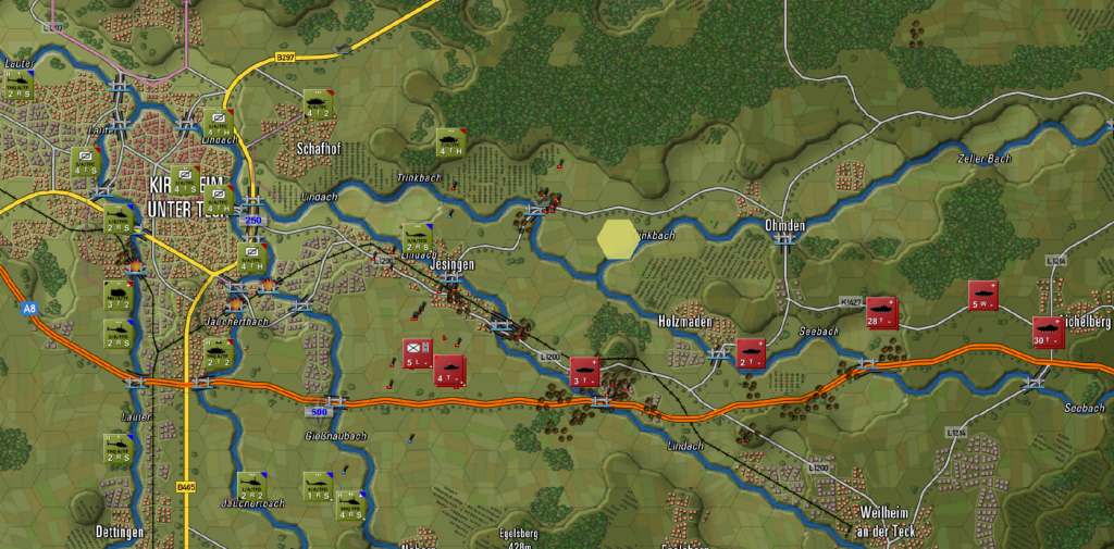 Flashpoint Campaigns Red Storm screenshot of a battle