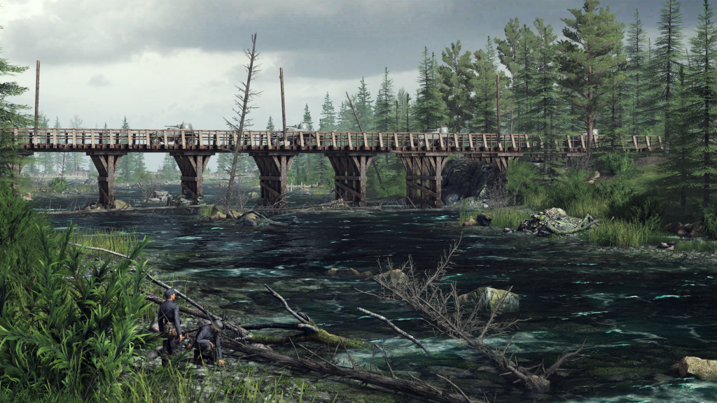 Gates of Hell: Ostfront screenshot of a Bridge