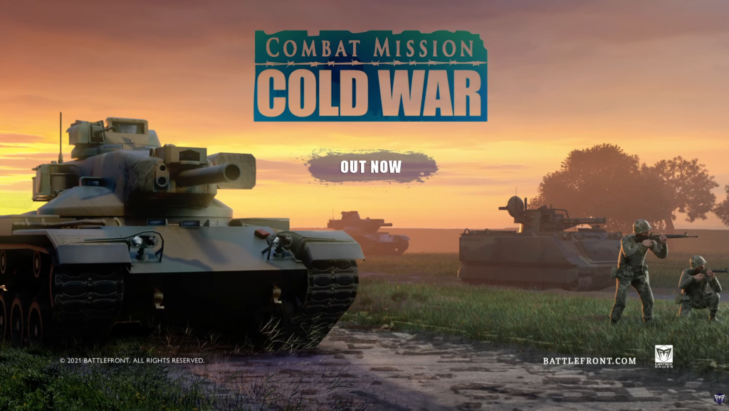 Combat Mission Cold War Picture announcing it is now for sale