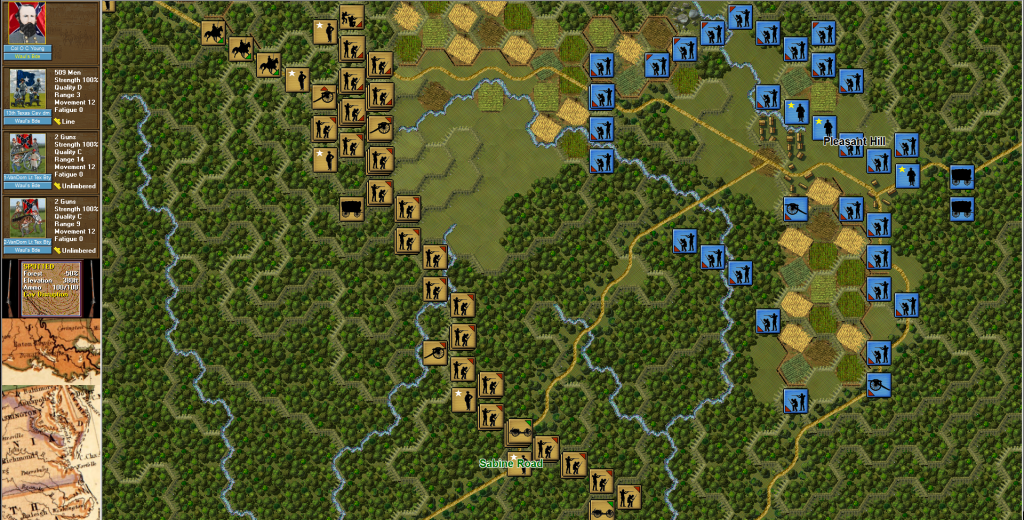 Wargame Design Studios screenshot of a battle during the American Civil War